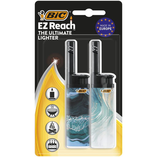 [3086123719729] BIC Isqueiro Ez Reach pack de 2 unidades
