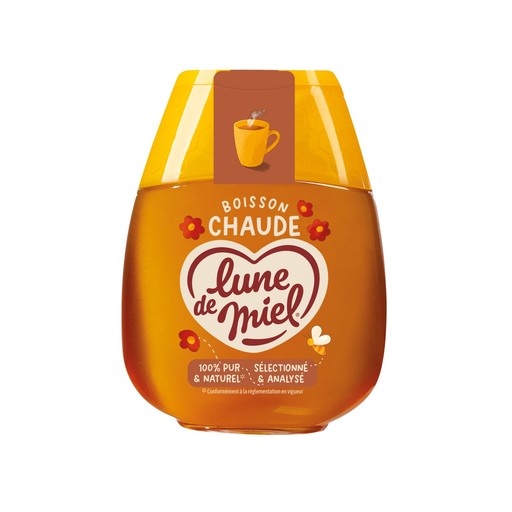 [3088541016374] LUNE DE MIEL Floral and delicate honey for hot drinks 250 g