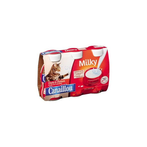 [3250391097494] CANAILLOU Milky milk drink for cats & kittens 3 x 200 ml