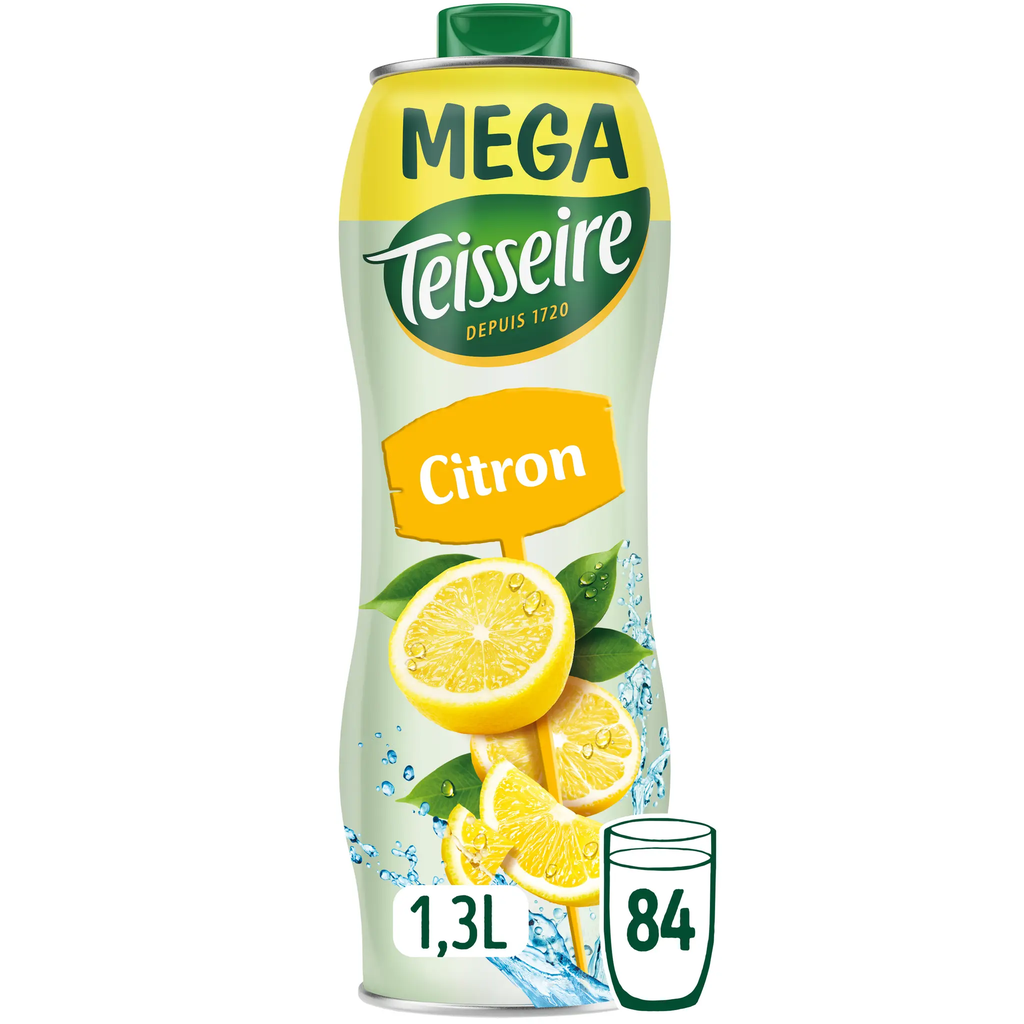 TEISSEIRE Sirope de limón 1.3 L