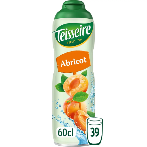 [3092718637279] TEISSEIRE Apricot Syrup 60 cl