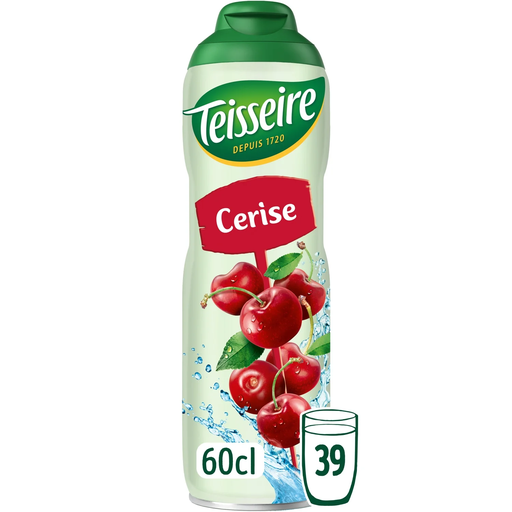 [3092718637330] TEISSEIRE Jarabe de Cereza 60 cl