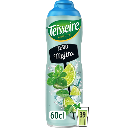 [3092718638207] TEISSEIRE Concentrated Mint Lemon Drink 0.6 L