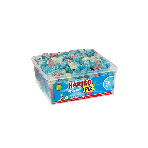[3103220035559] HARIBO Schtroumpfs Pik Bac 210 P 1197 g