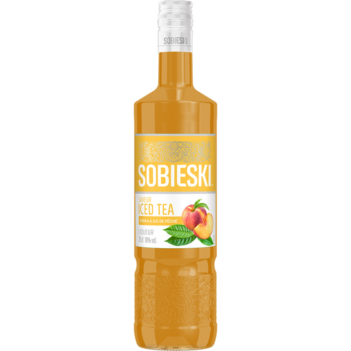 [3107872900784] SOBIESKI Vodka and Peach Tea Liqueur 70 cl