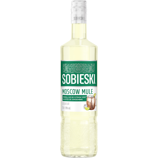 [3107872900791] SOBIESKI Moscow Mule Licor de vodka lima e gengibre 70 cl