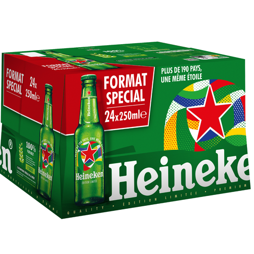 [3119780246120] HEINEKEN Lager Beer 5% 24 x 25 cl