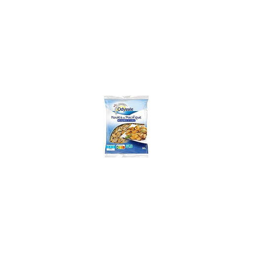 [3250391101580] ODYSSÉE Pacific Mussels Shelled and Cooked 500 g