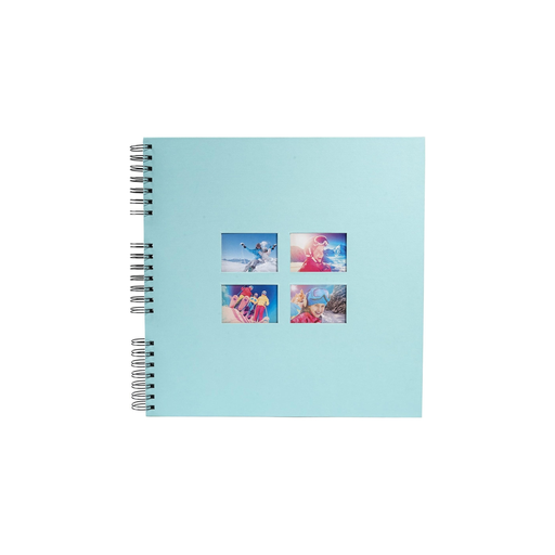 [3130630151142] EXACOMPTA Milano Photo Album 360 Photos Turquoise 32x32cm 60 Black Pages
