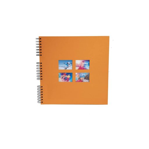 [3130630151173] EXACOMPTA Album Photos Milano 360 Photos Orange 32x32cm 60 Pages Noires