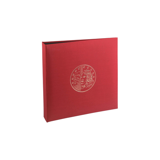 [3130630961055] EXACOMPTA Classeur Pour Collection De Pièces 24,5x25cm Bordeaux