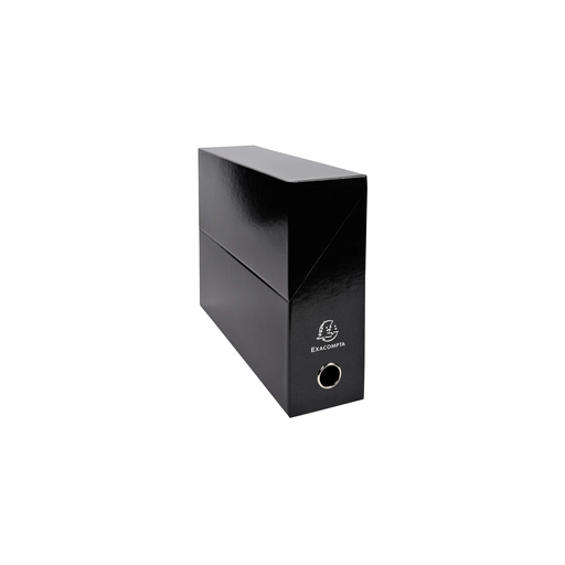 [3130632899219] EXACOMPTA Iderama Transfer Box A4 90mm Spine Black X 5