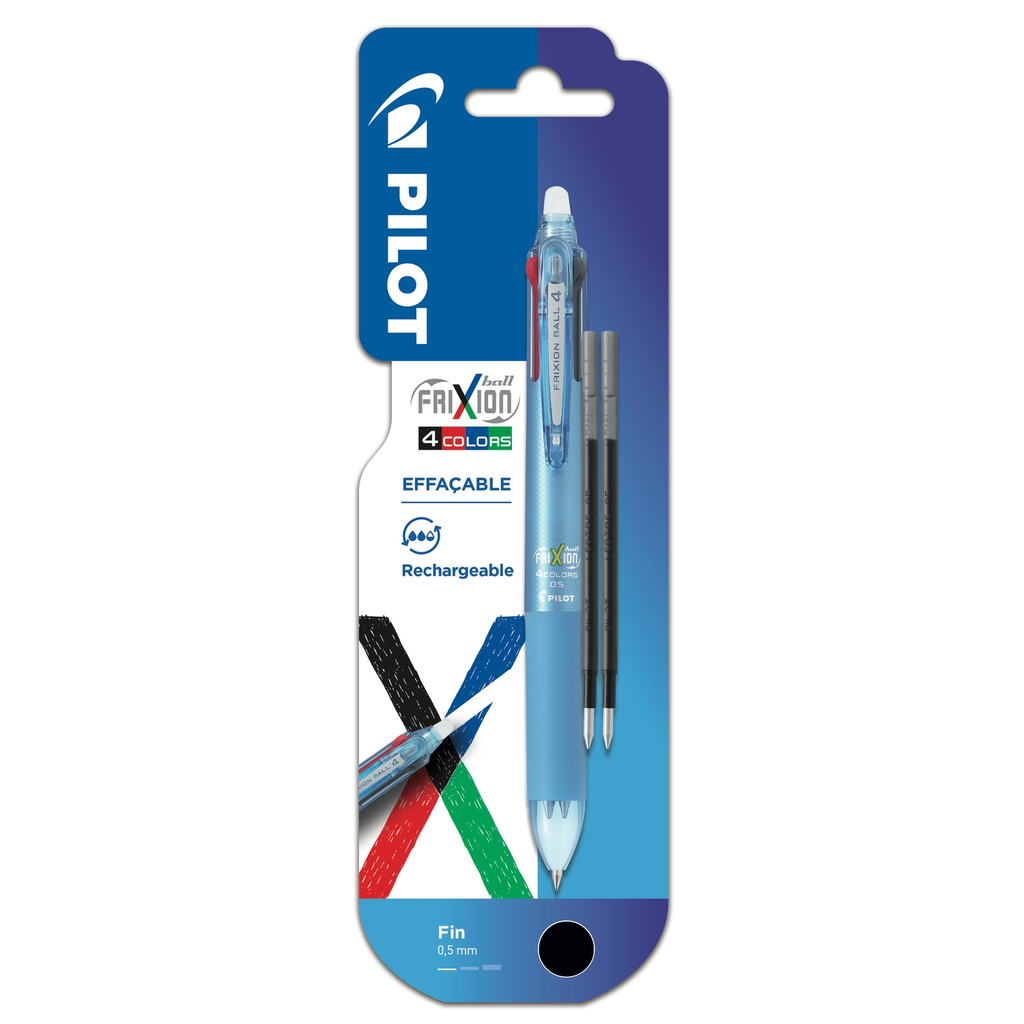 PILOT Recambios Fri Xion Ball tinta negra borrable 2 recambios