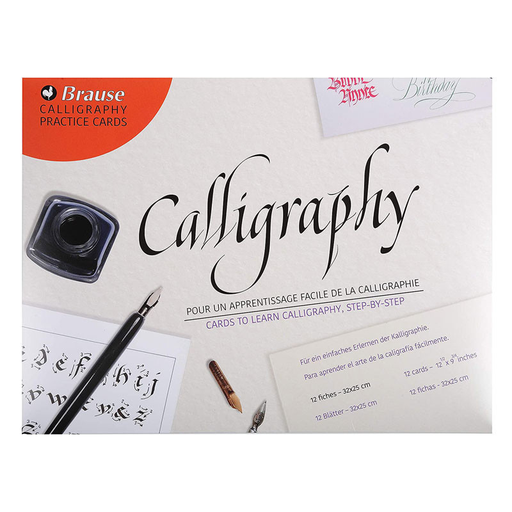 [3140290001947] CLAIREFONTAINE 12-Sheet Calligraphy Learning Folder 32x35cm