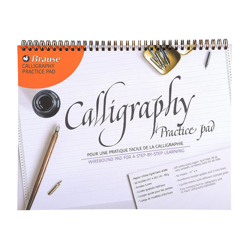 [3140290964501] CLAIREFONTAINE Calligraphy Learning Pad 29.7x23.1 50 sheets