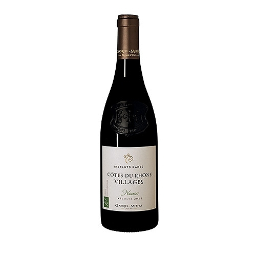 [3142920006896] INSTANTS RARES Nuances BIO, 2019 Côtes du Rhône AOP Tinto 75 cl