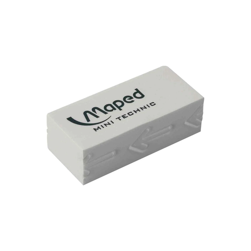 [3154140113001] MAPED Mini Technic 300 Plastic Eraser White