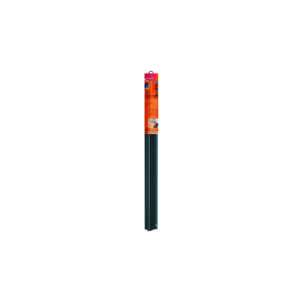 MAPED Régua de Alumínio 80cm Enquadramento Desenho Técnico