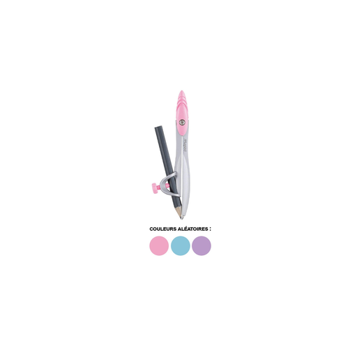 [3154141941115] MAPED Compas Study Pastel Avec Porte Crayon