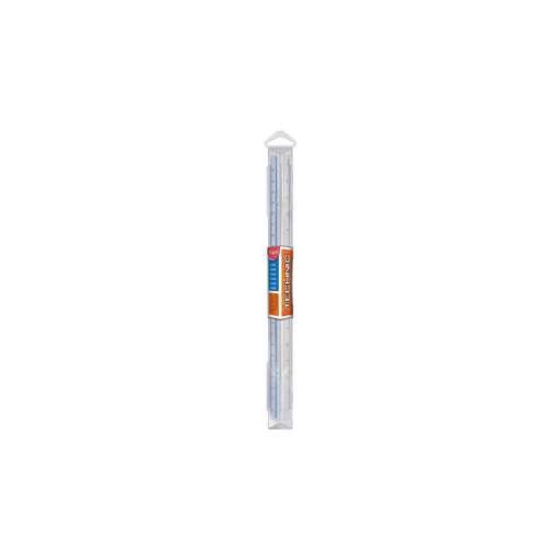 [3154142400147] MAPED Régua Triangular Kutch Escalas De Redução 1:100 1:200 1:300 1:400 1:500