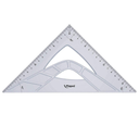 MAPED Esquadro Escolar 45° Hipotenusa 26cm Plástico Geometric