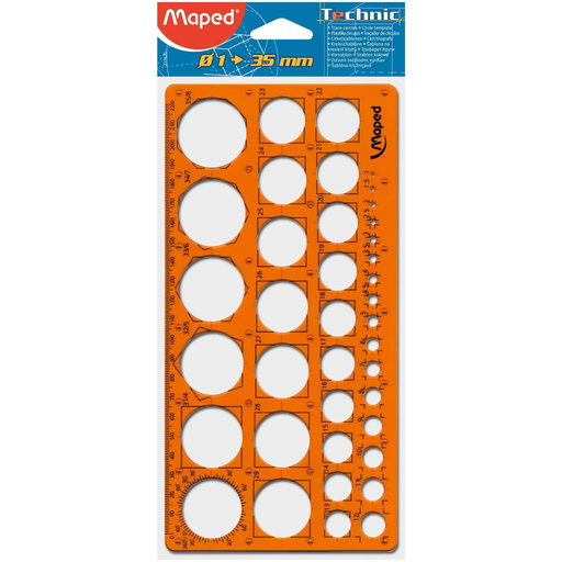 [3154142776204] MAPED Guia de círculos 1 a 35mm