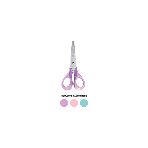[3154144842112] MAPED Tijeras Escolares Ergonómicas 13cm Sensoft Pastel