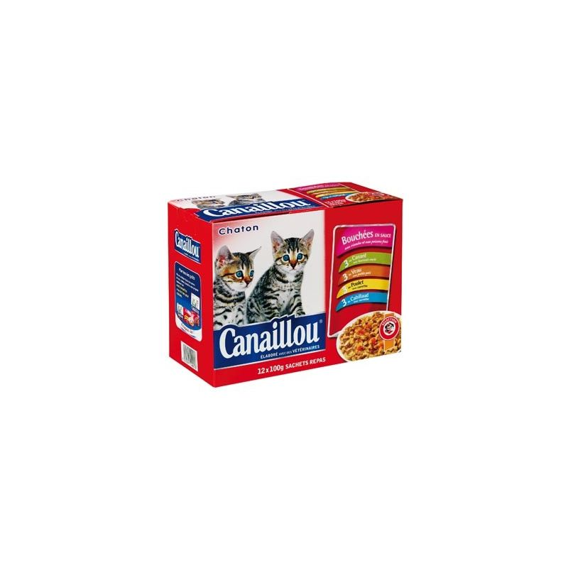 CANAILLOU Kitten Pouch 12x100g