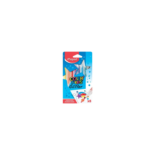 [3154148458081] MAPED 8 Glitter Felt Pens