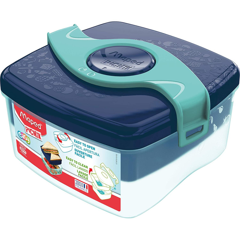 MAPED Lunch and Snack Box 2 compartments 1.4 L