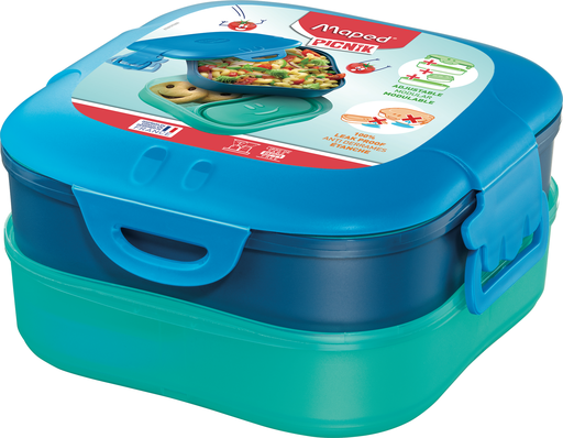 [3154148707035] MAPED Fiambrera Figurative 3-En-1 Azul