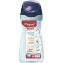 MAPED Gourde pour enfant Bleu vert Plastique Etanche Picnik Origins 430 ml