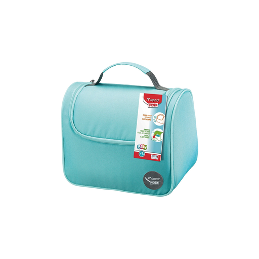 [3154148721024] MAPED Sac À Déjeuner Et Goûter Isotherme Pour Enfants Turquoise Picnik