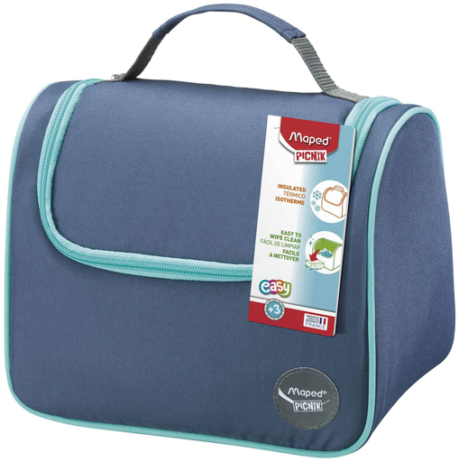 [3154148721048] MAPED Picnik Origins Sac À Déjeuner Isotherme Pour Enfants Bleu/turquoise