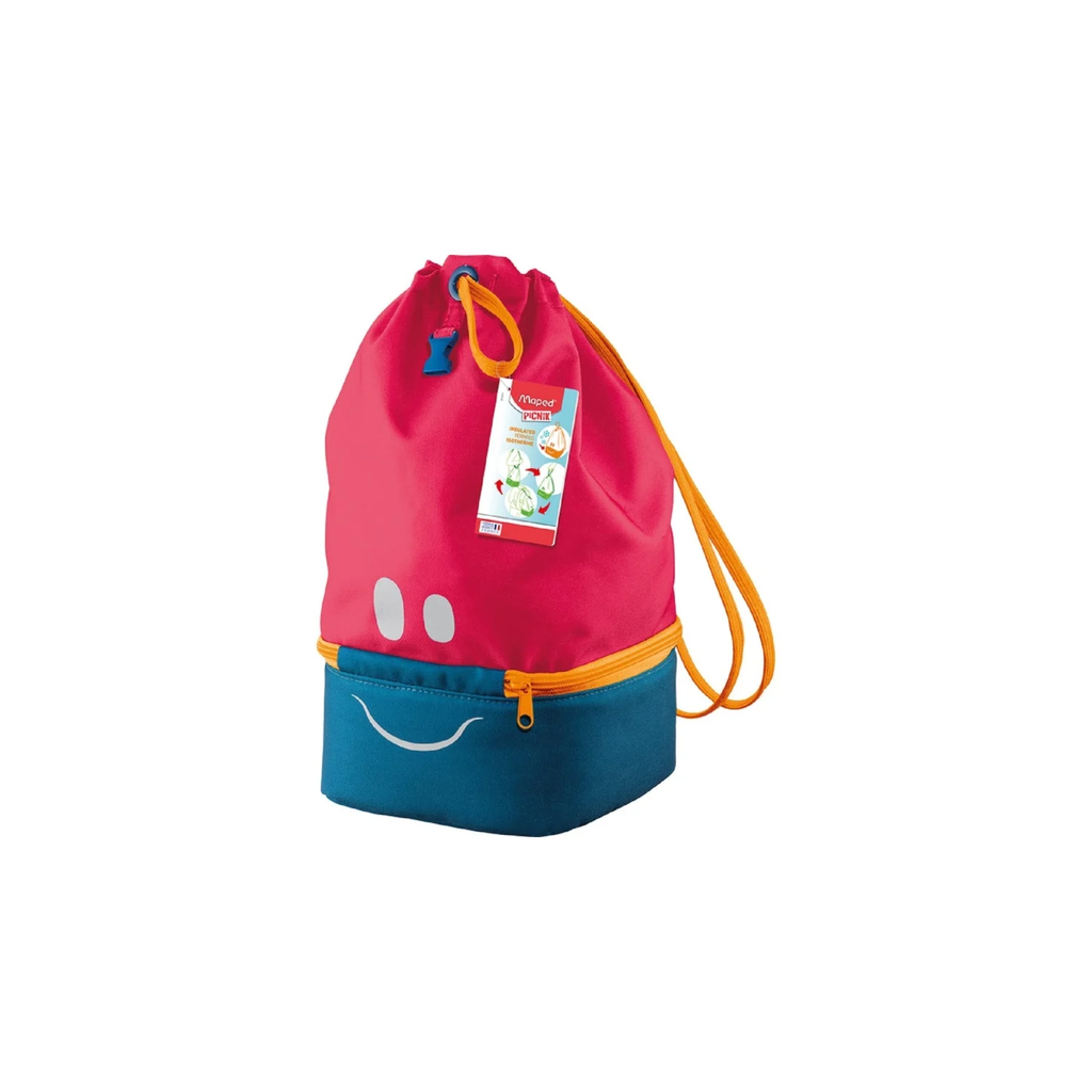 MAPED Sac À Déjeuner Isotherme Pour Enfants Rouge Picnik