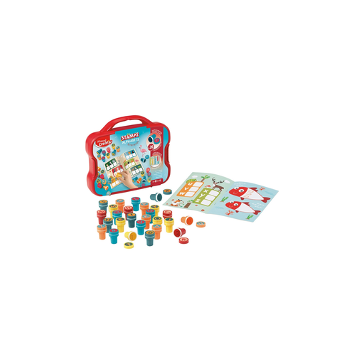 [3154149070893] MAPED Letter Stamp Case X 26 Pieces