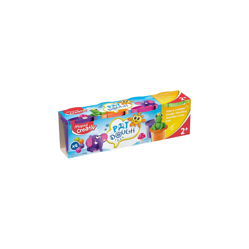 [3154149072019] MAPED Pâte À Modeler 4 Couleurs Creativ