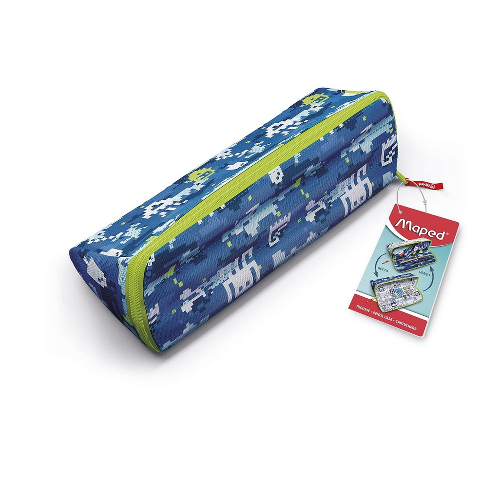 MAPED Trousse bleue ouverture XXL