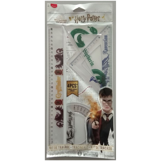 [3154149817658] MAPED Conjunto de desenho Harry Potter 4 peças 30cm