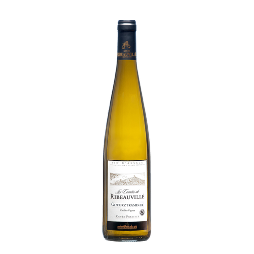 [3156099712557] LES COMTES De Ribeauvillé Cuvée Prestige Vieilles Vignes 2020 Alsace Gewurztraminer AOP Branco Suave 75 cl