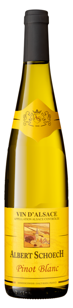 ALBERT Schoesch Alsace Pinot Blanc AOP Vinho Branco Seco 75 cl