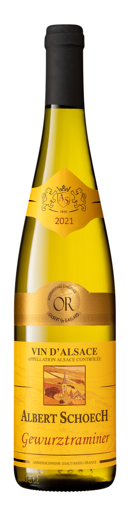 ALBERT SCHOECH Gewurztraminer Alsace AOP Blanc Moelleux 75 cl