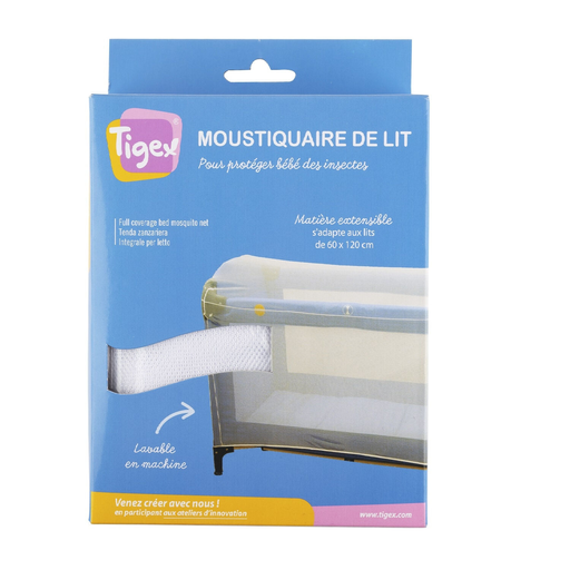 [3159921204961] TIGEX Moustiquaire de lit 60x120cm