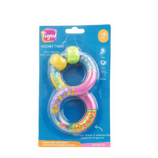 [3159921211402] TIGEX Twist Rattle le hochet
