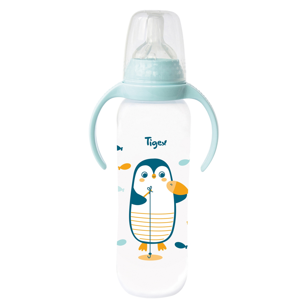 TIGEX Narrow Neck Temperature Control Bottle with Handles 330 ml