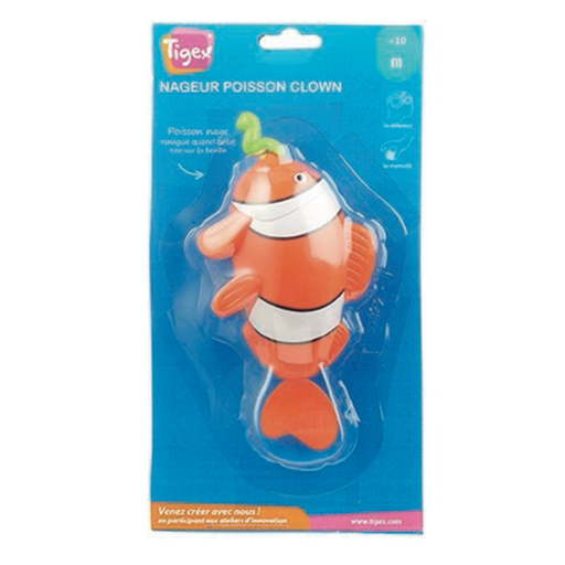 [3159926011304] TIGEX Nageur Poisson Clown 1 unidad
