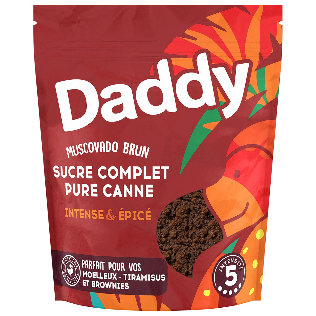 DADDY Sucre complet muscovado brun intensité 5 500 g