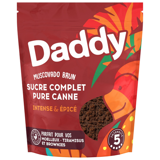 [3165432491707] DADDY Azúcar completo muscovado marrón intensidad 5 500 g
