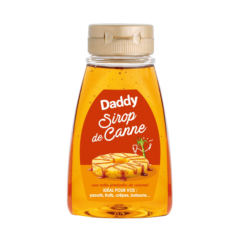 DADDY Sirop de Canne aux Notes Fondantes de Caramel 235 g