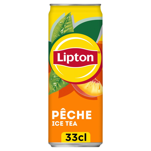 [3168930159896] LIPTON Iced Tea Peach flavor 33 cl